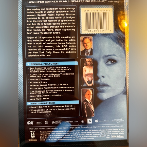 Season 1, 2, 3 & 5 of Alias DVD Video. Missing season 4 not included. - Picture 5 of 6